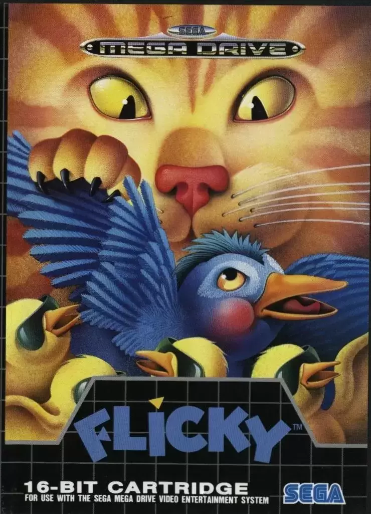 EUR - European Mega Drive Games - Flicky