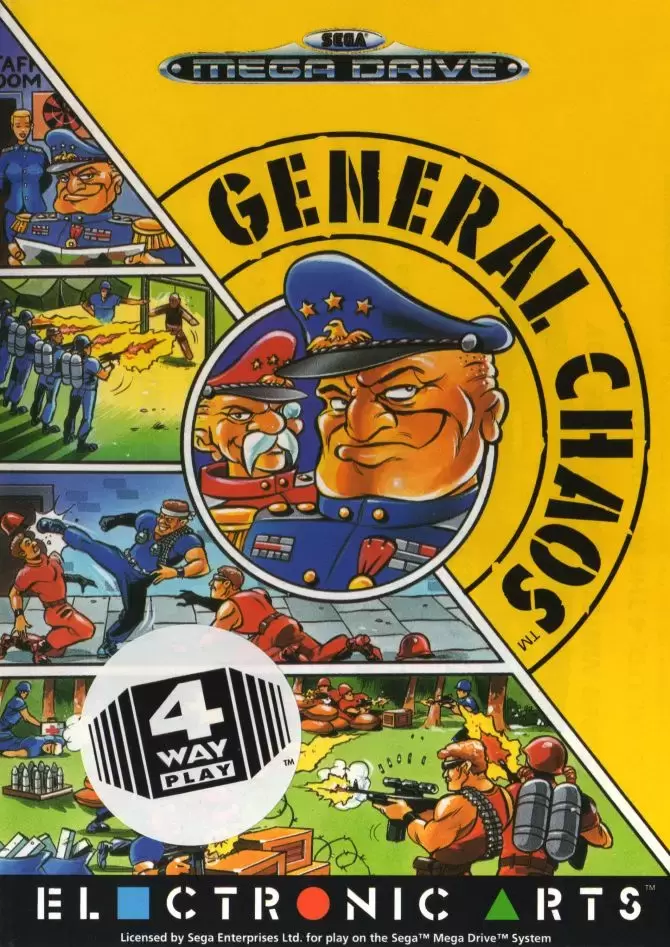EUR - European Mega Drive Games - General Chaos