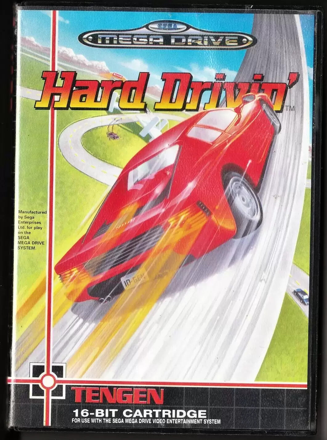 EUR - European Mega Drive Games - Hard Drivin\'
