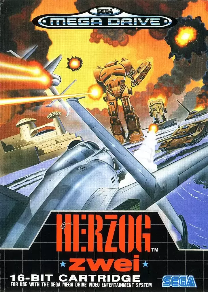 EUR - European Mega Drive Games - Herzog Zwei
