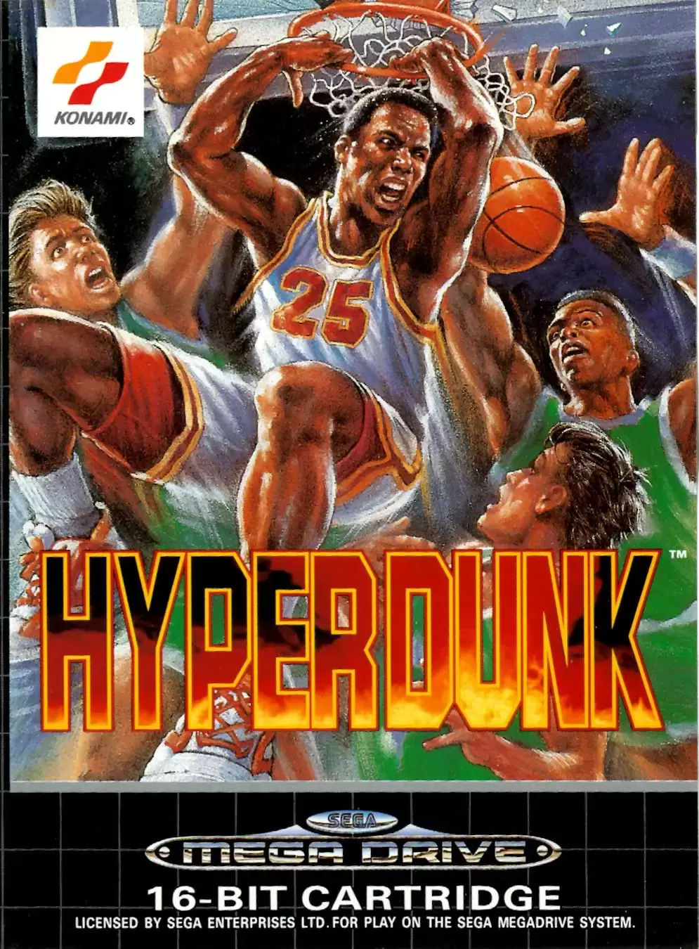 EUR - Jeux Mega Drive Européens - Hyper Dunk : The Playoff Edition