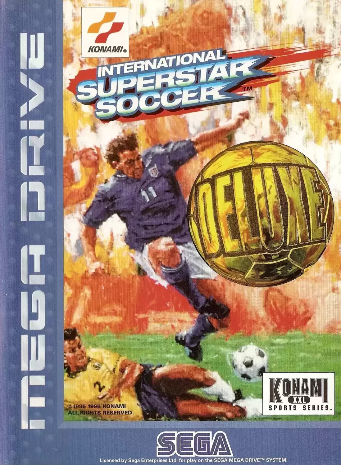 EUR - European Mega Drive Games - International Superstar Soccer Deluxe