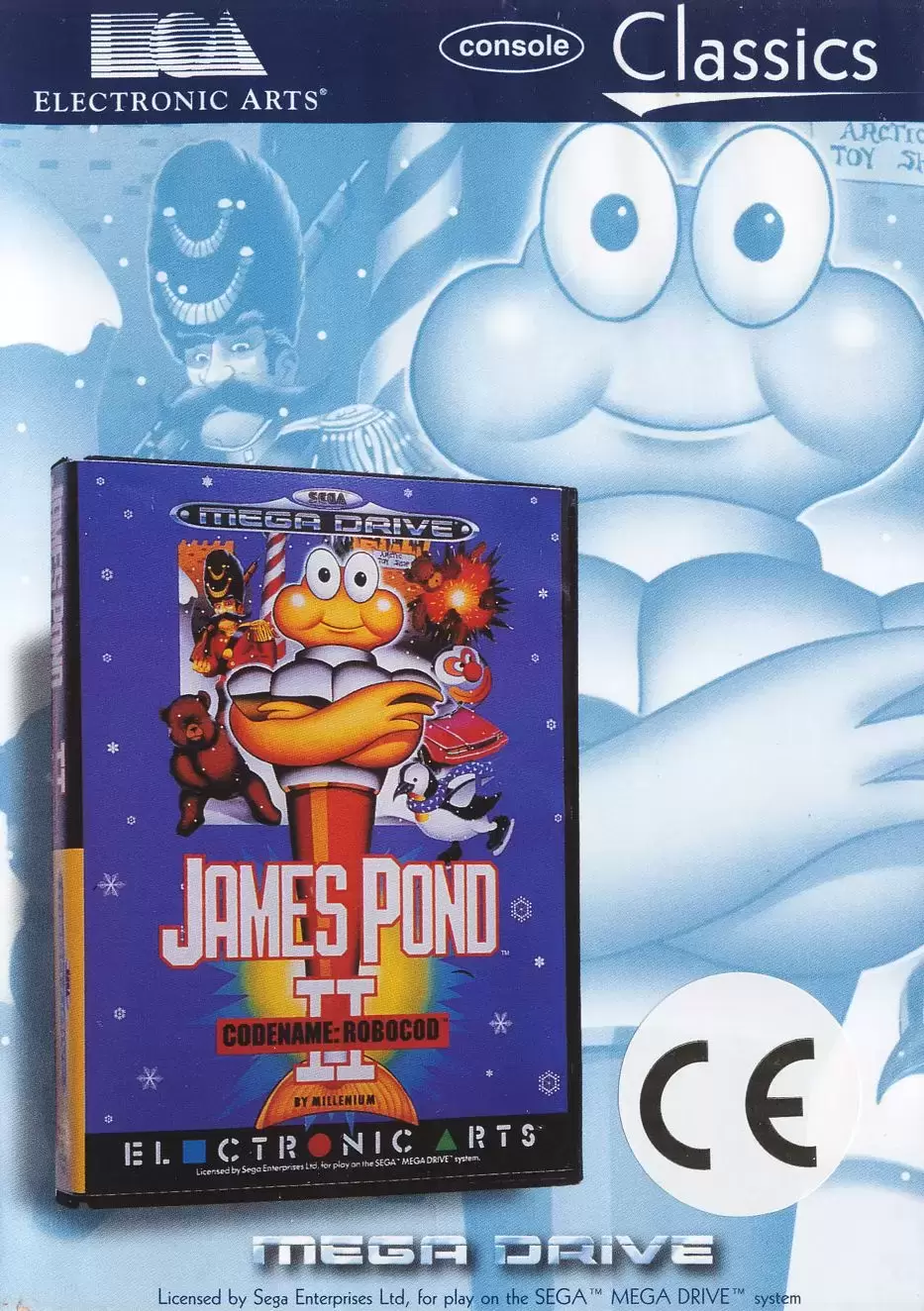 EUR - European Mega Drive Games - James Pond II: Codename RoboCod