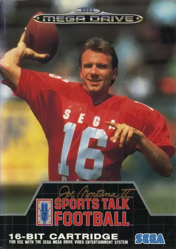EUR - Jeux Mega Drive Européens - Joe Montana II Sports Talk Football