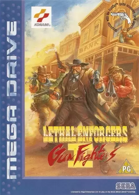 EUR - European Mega Drive Games - Lethal Enforcers II : Gun Fighters