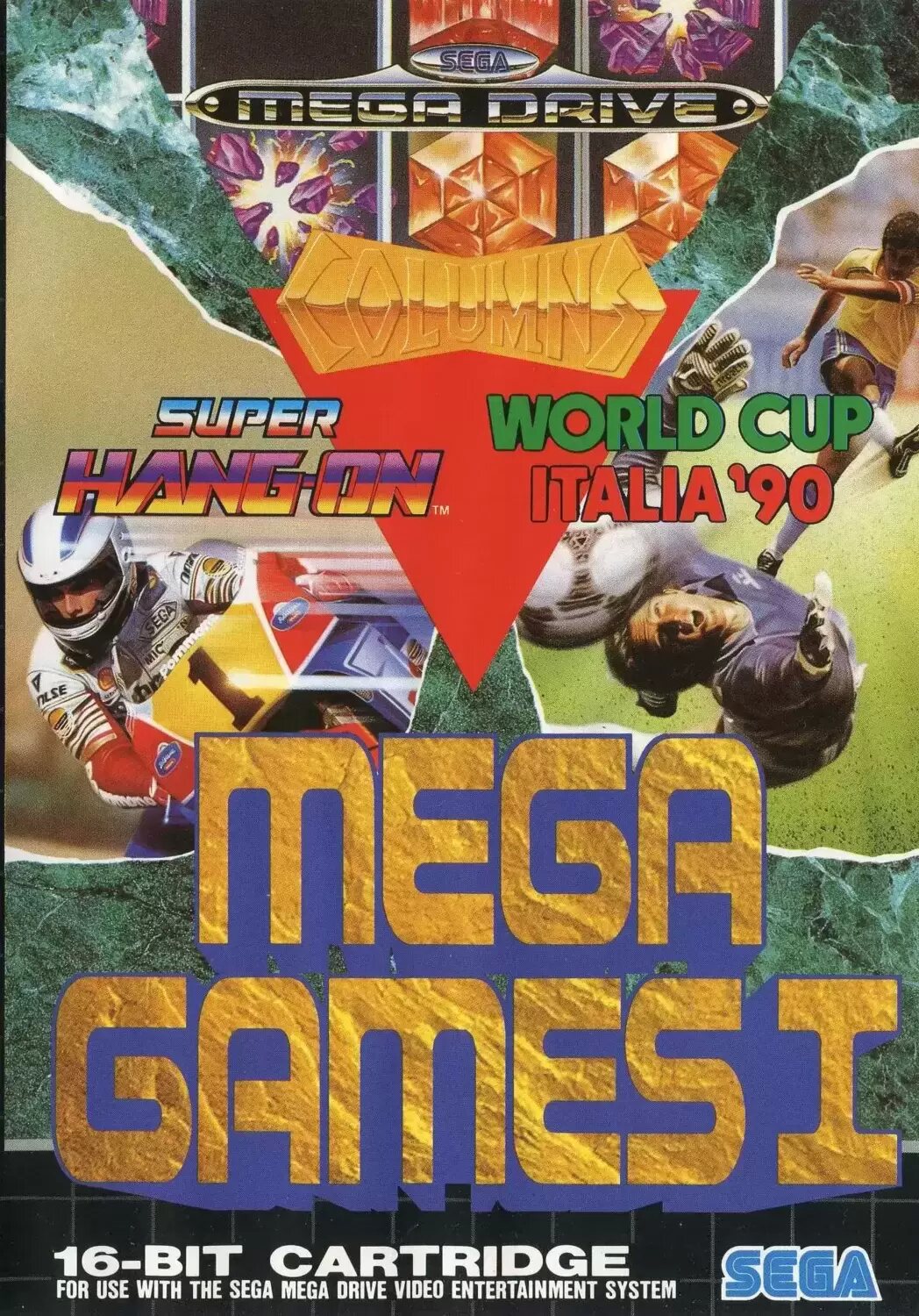 EUR - Jeux Mega Drive Européens - Mega Games 1