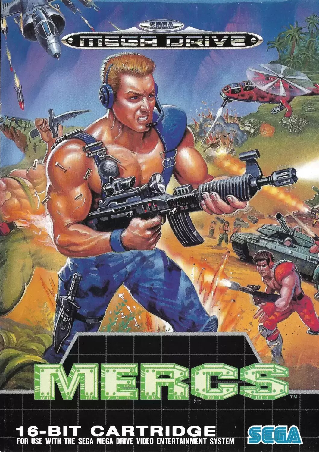 EUR - European Mega Drive Games - MERCS