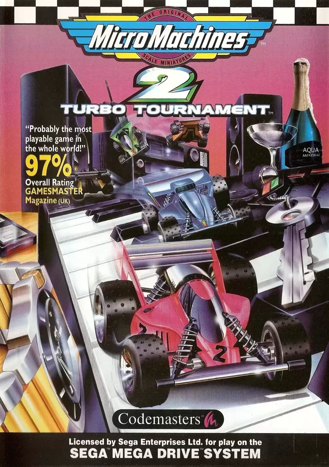 EUR - Jeux Mega Drive Européens - Micro Machines 2: Turbo Tournament