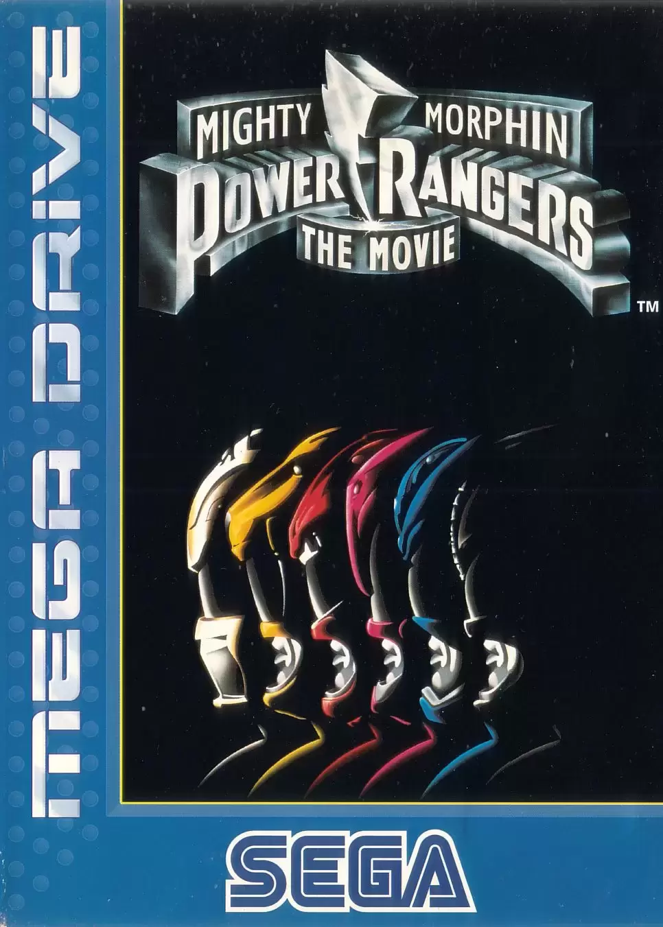 EUR - European Mega Drive Games - Mighty Morphin Power Rangers: The Movie