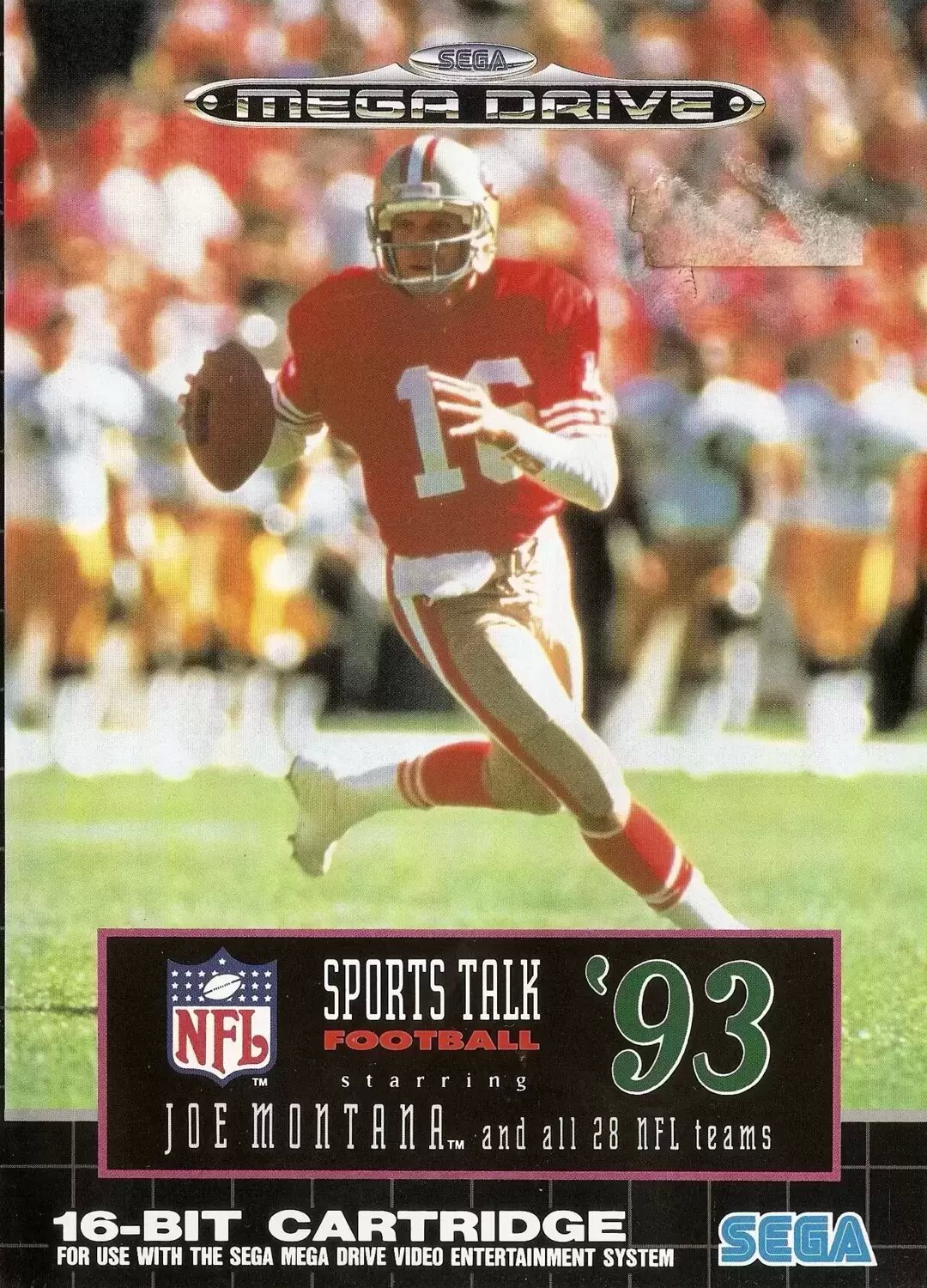 EUR - Jeux Mega Drive Européens - NFL Sports Talk Football \'93 Starring Joe Montana