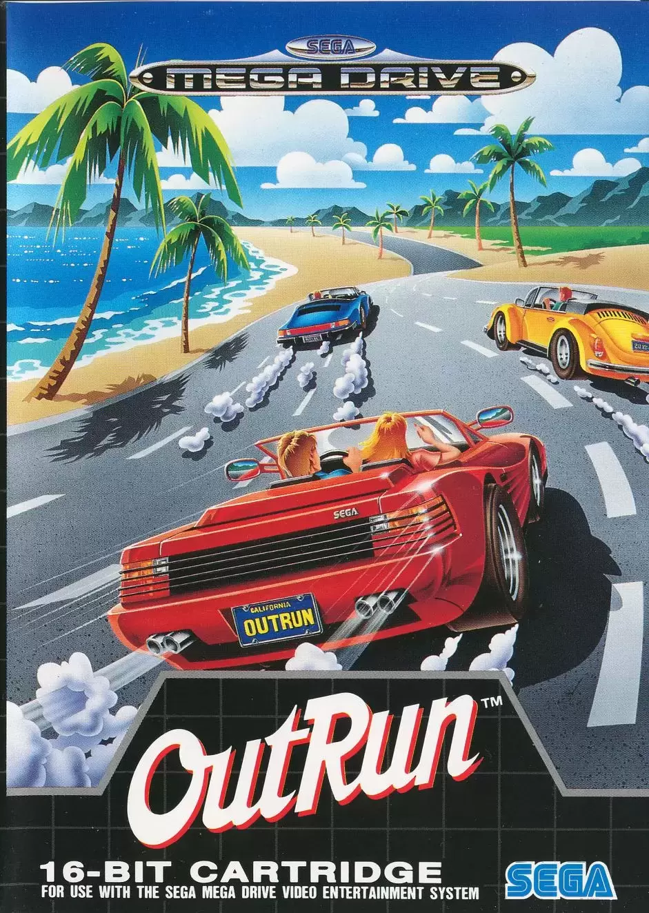 EUR - European Mega Drive Games - OutRun