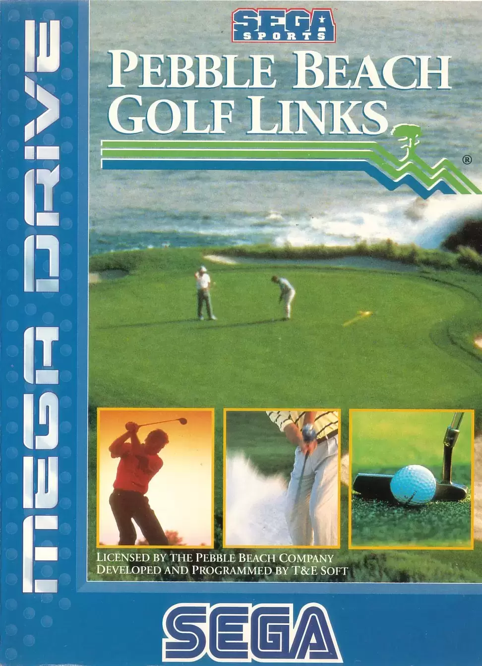 EUR - Jeux Mega Drive Européens - Pebble Beach Golf Links