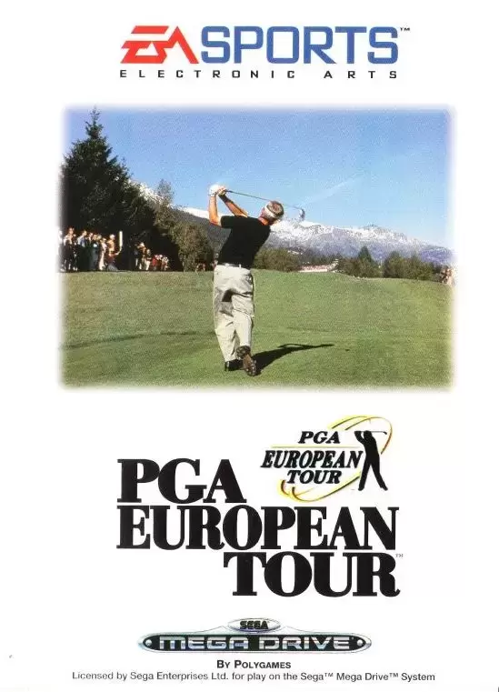 EUR - European Mega Drive Games - PGA European Tour