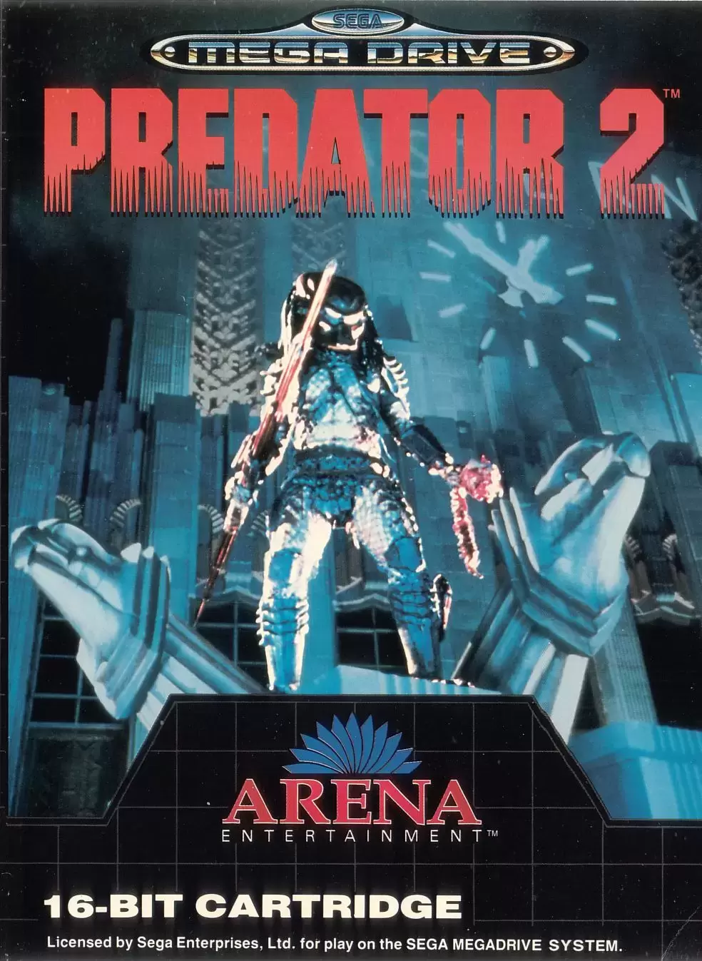 EUR - European Mega Drive Games - Predator 2