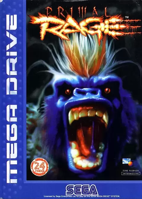 EUR - Jeux Mega Drive Européens - Primal Rage