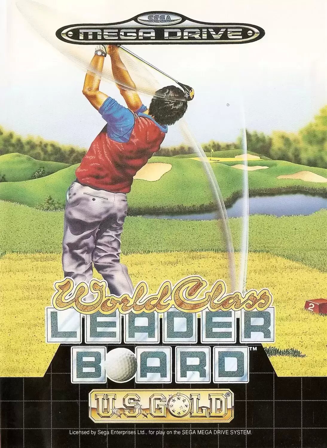 EUR - Jeux Mega Drive Européens - World Class Leader Board