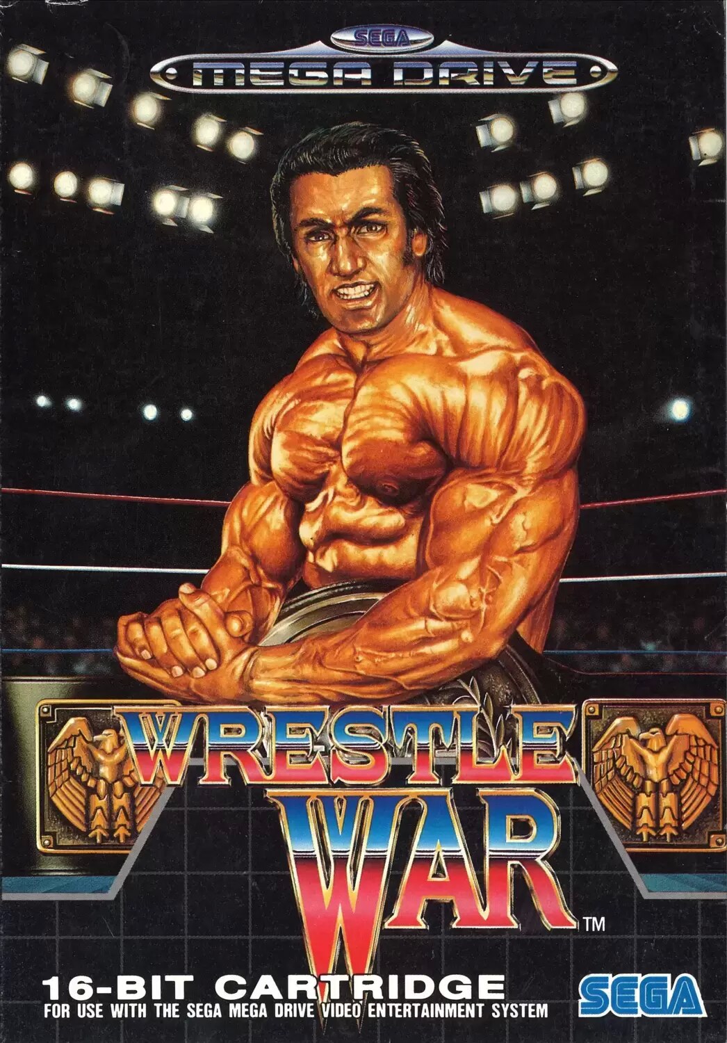 EUR - European Mega Drive Games - Wrestle War