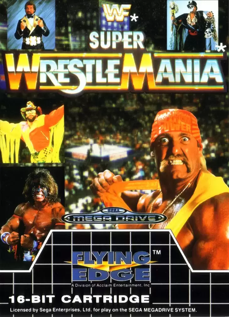 EUR - Jeux Mega Drive Européens - WWF Super Wrestlemania