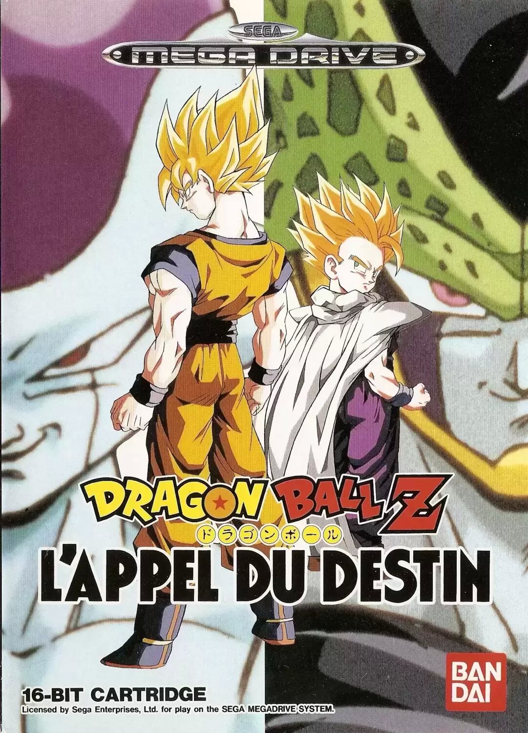 FR - Jeux Mega Drive Français - Dragon Ball Z: L\'Appel Du Destin