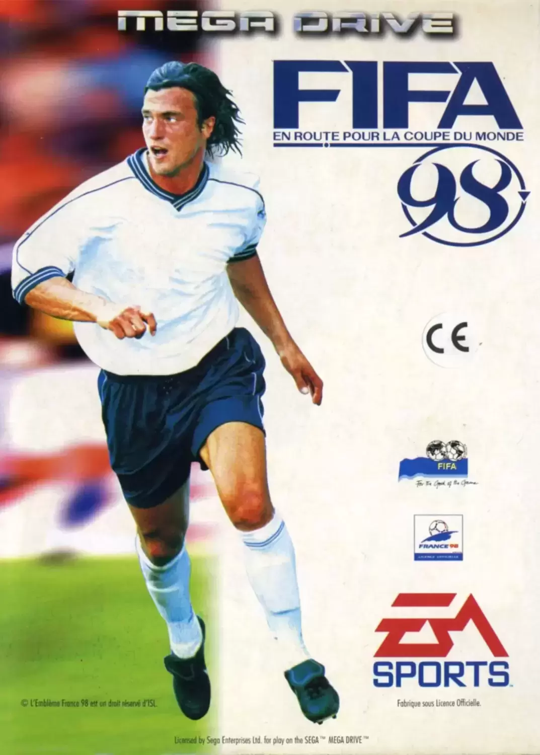 FR - Jeux Mega Drive Français - FIFA Road to World Cup 98