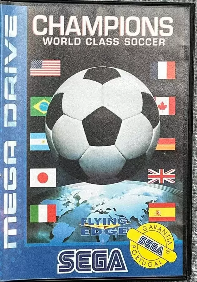 PT - Jeux Mega Drive Portugais - Champions World Class Soccer