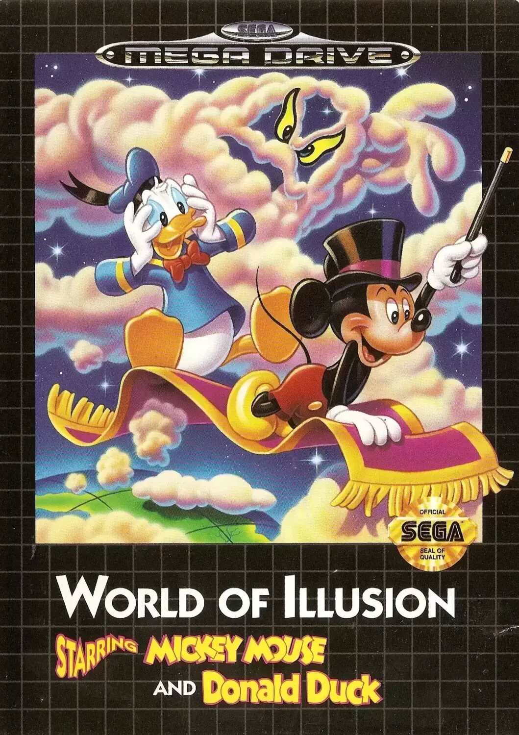 UK Mega Drive Games - World of Illusion Starring Mickey Mouse and Donald Duck