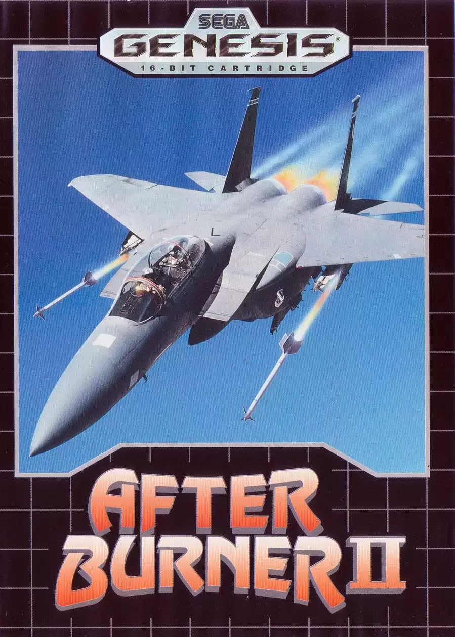 US - Sega Genesis Games - After Burner II