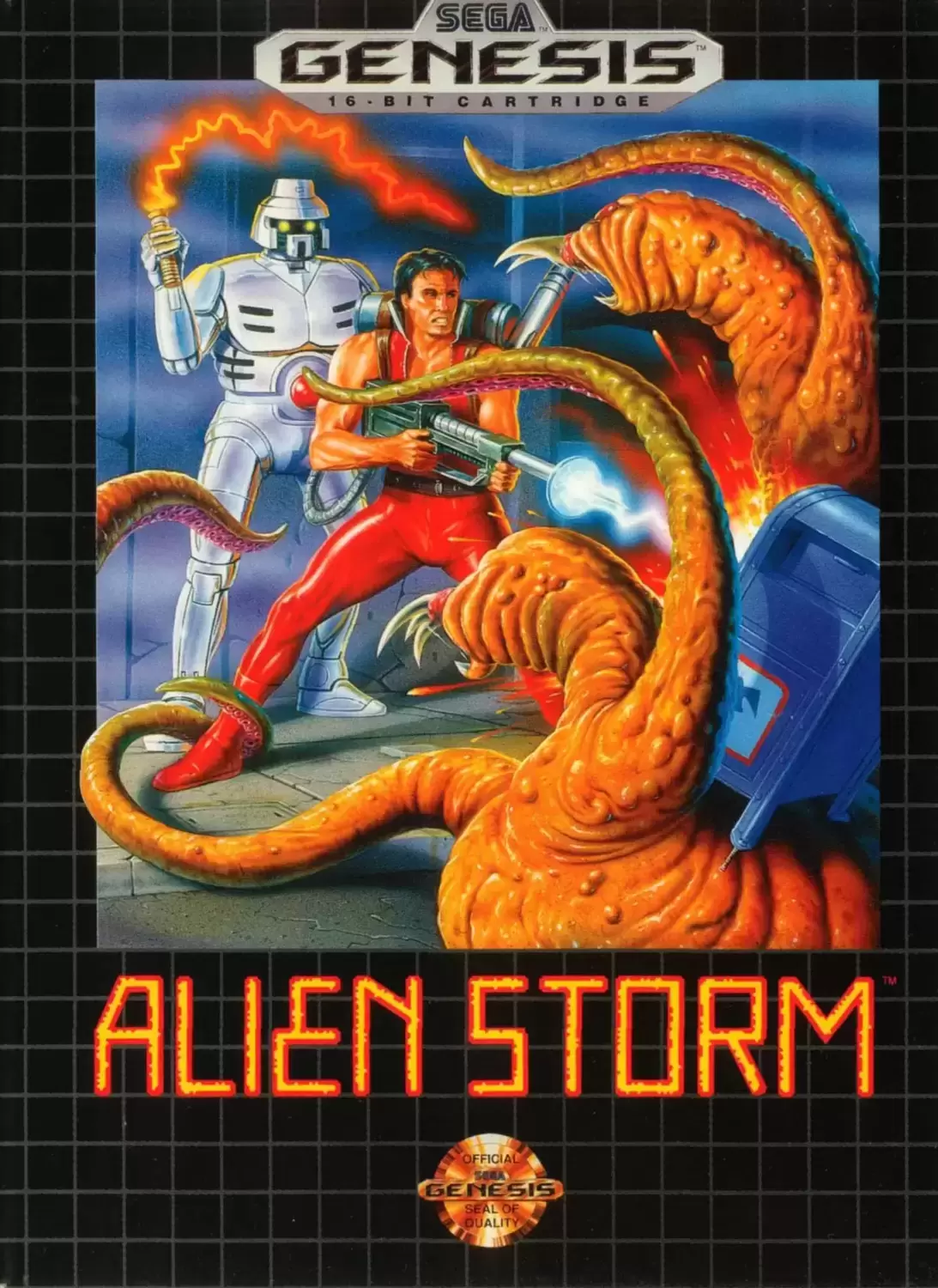 US - Sega Genesis Games - Alien Storm