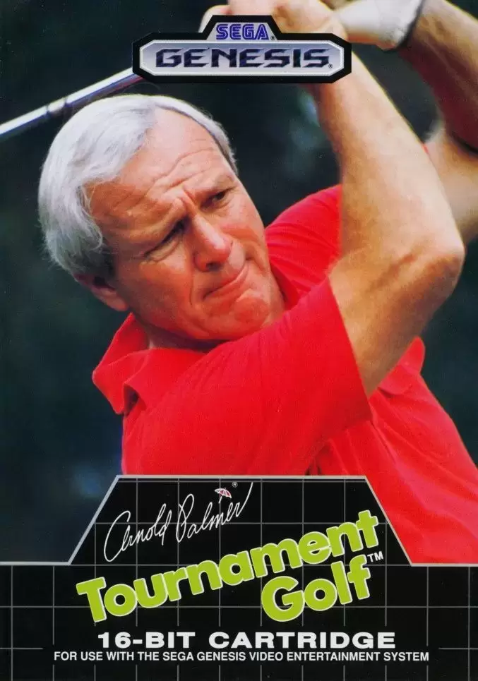 US - Sega Genesis Games - Arnold Palmer Tournament Golf