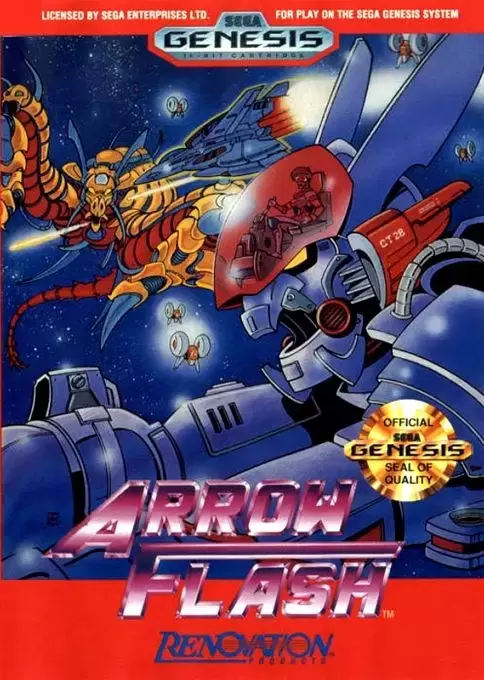 US - Jeux SEGA Genesis - Arrow Flash