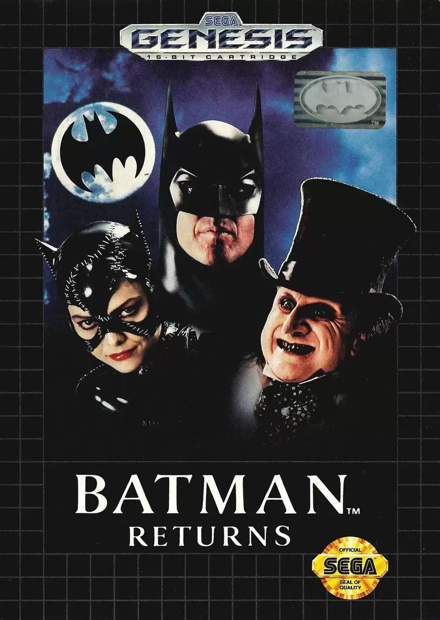 US - Sega Genesis Games - Batman Returns