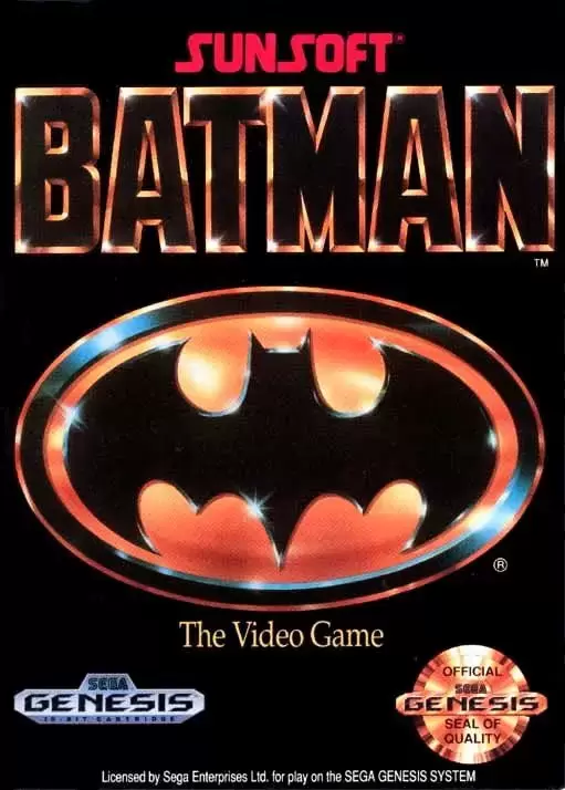 US - Sega Genesis Games - Batman