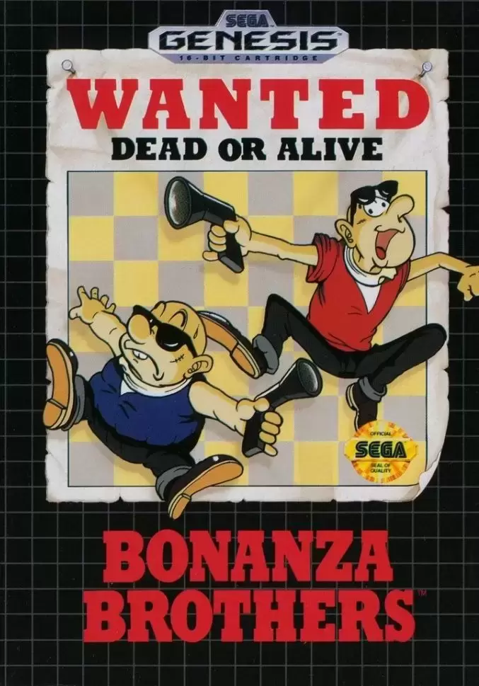 US - Jeux SEGA Genesis - Bonanza Bros.