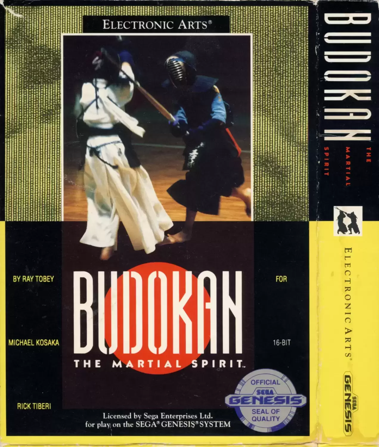 US - Sega Genesis Games - Budokan: The Martial Spirit