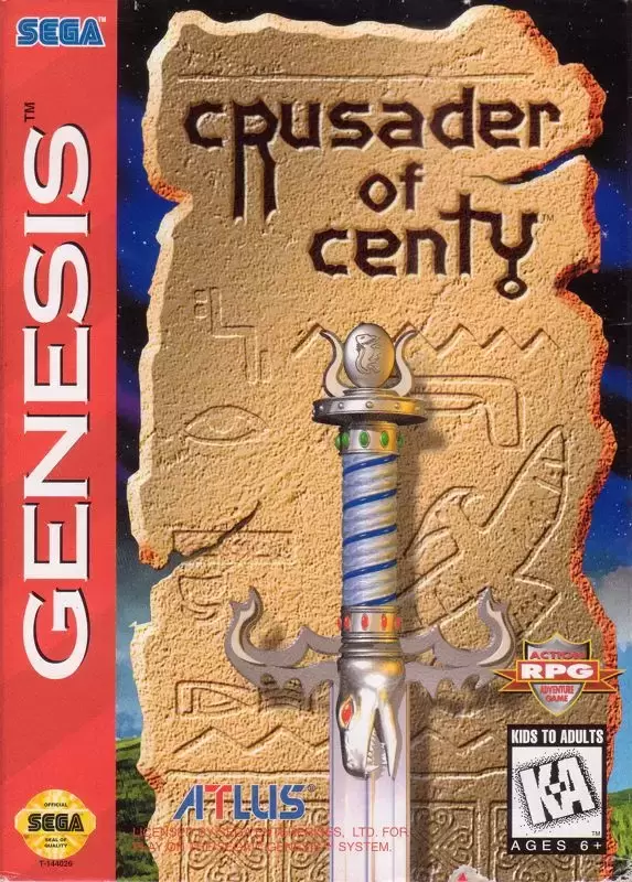 US - Jeux SEGA Genesis - Crusader of Centy