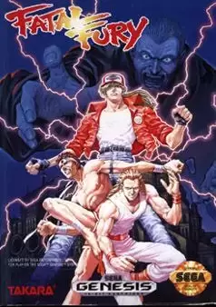US - Sega Genesis Games - Fatal Fury