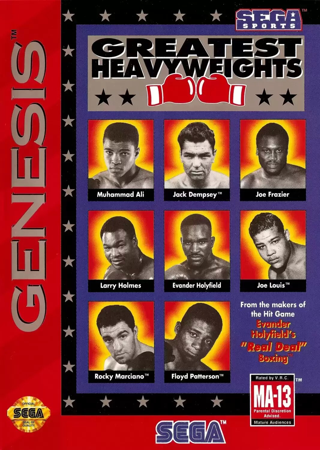 US - Sega Genesis Games - Greatest Heavyweights