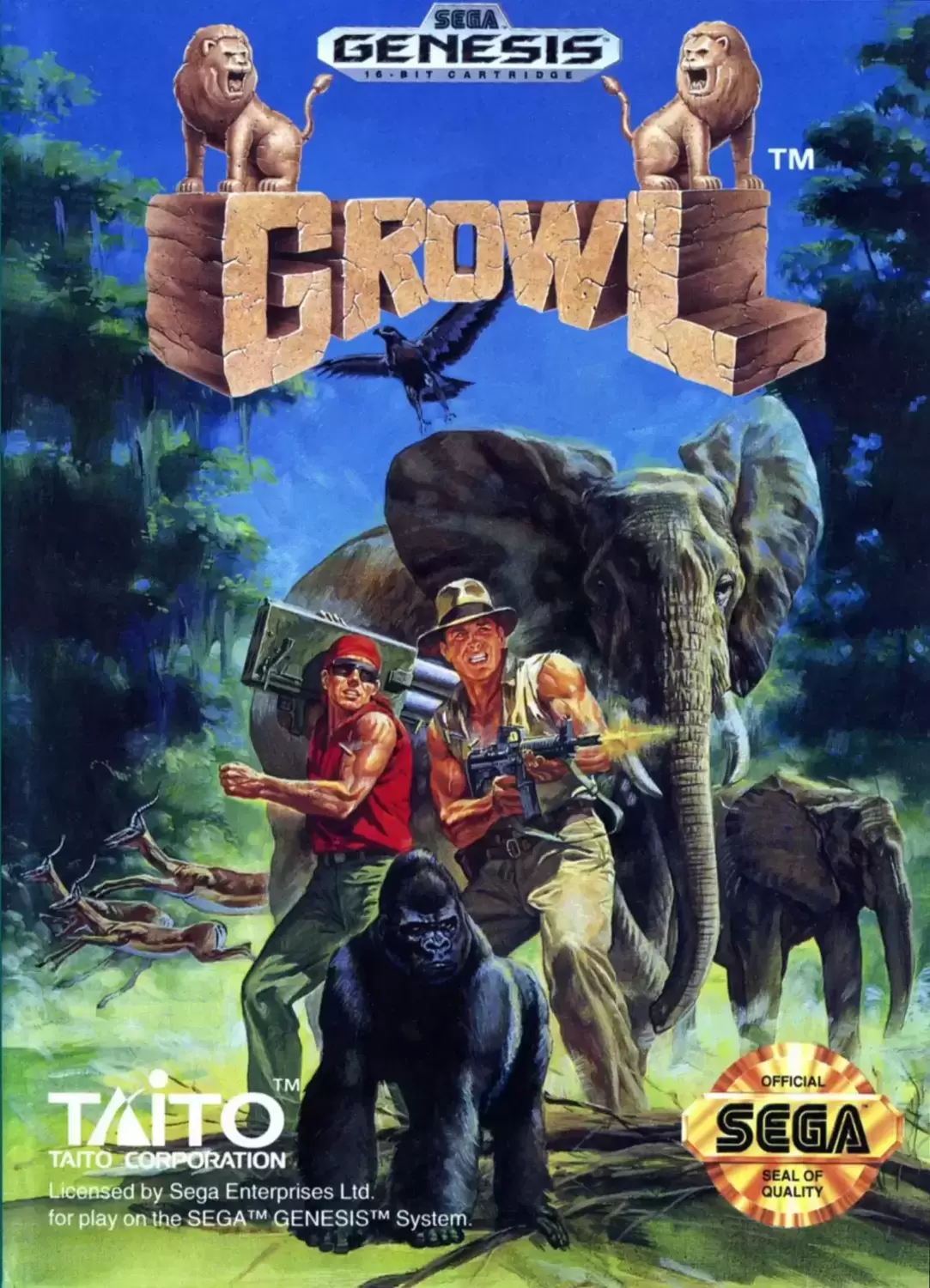 US - Jeux SEGA Genesis - Growl