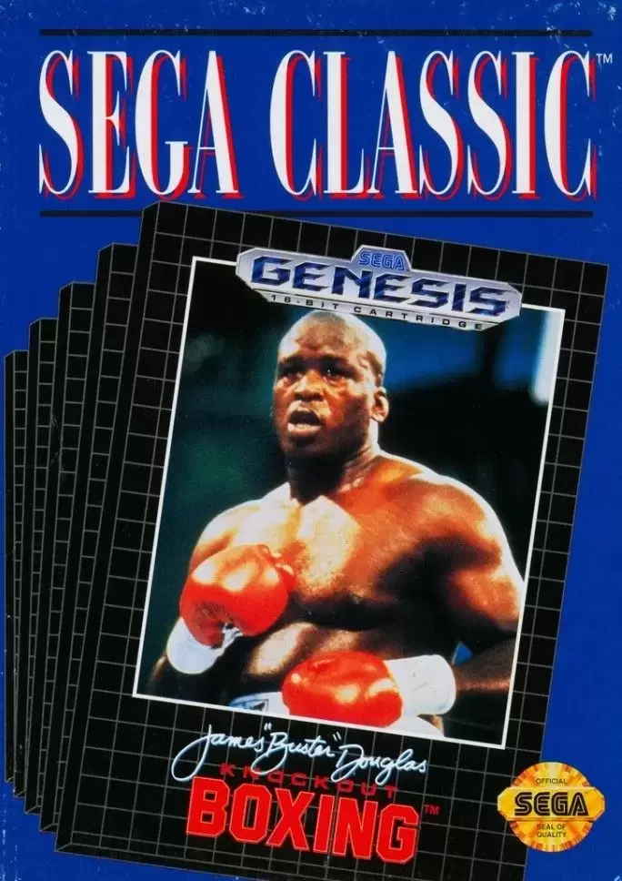 US - Sega Genesis Games - James \'Buster\' Douglas Knockout Boxing