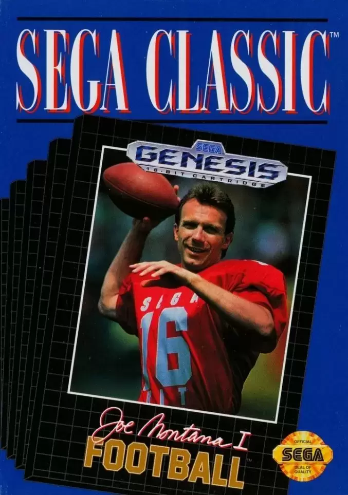 US - Jeux SEGA Genesis - Joe Montana Football