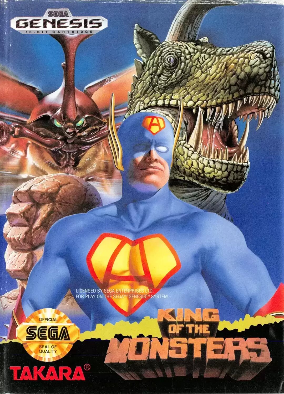 US - Sega Genesis Games - King of the Monsters
