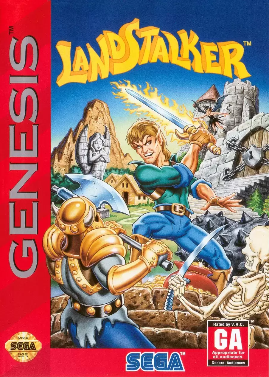 US - Jeux SEGA Genesis - Landstalker : The Treasures of King Nole