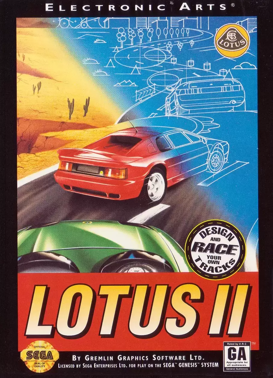 US - Jeux SEGA Genesis - Lotus II
