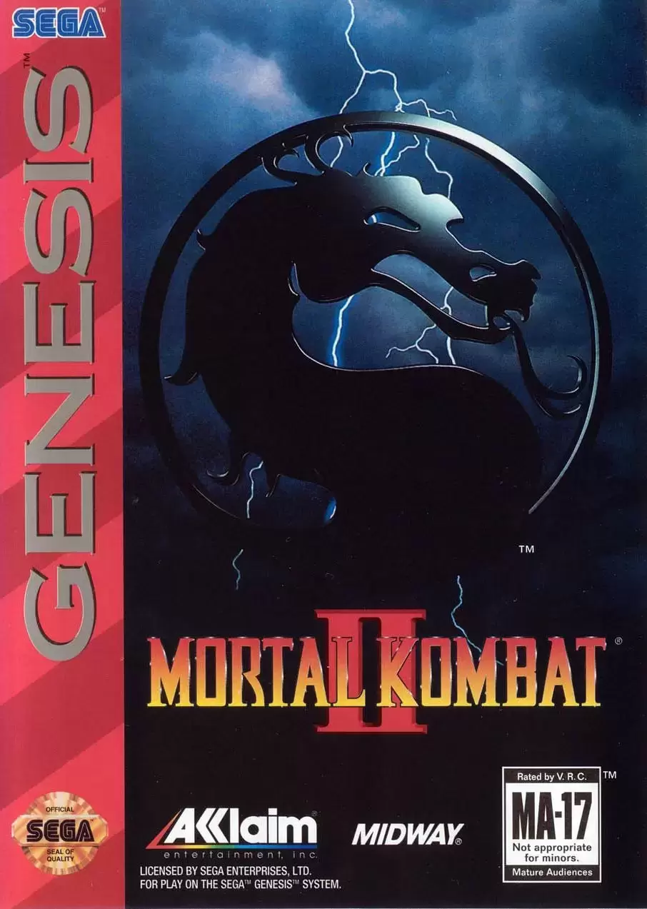 US - Jeux SEGA Genesis - Mortal Kombat II