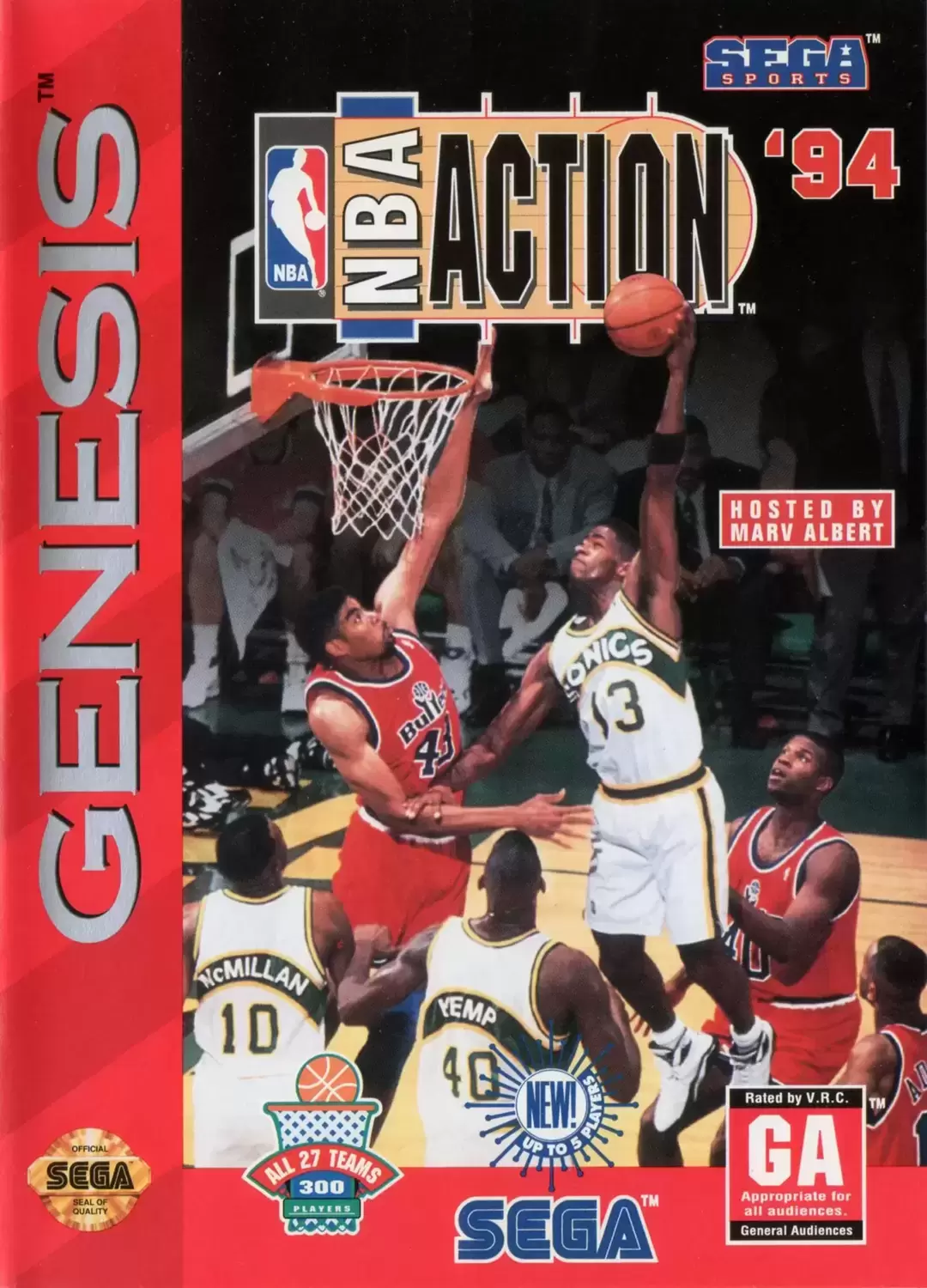 US - Jeux SEGA Genesis - NBA Action ‘94