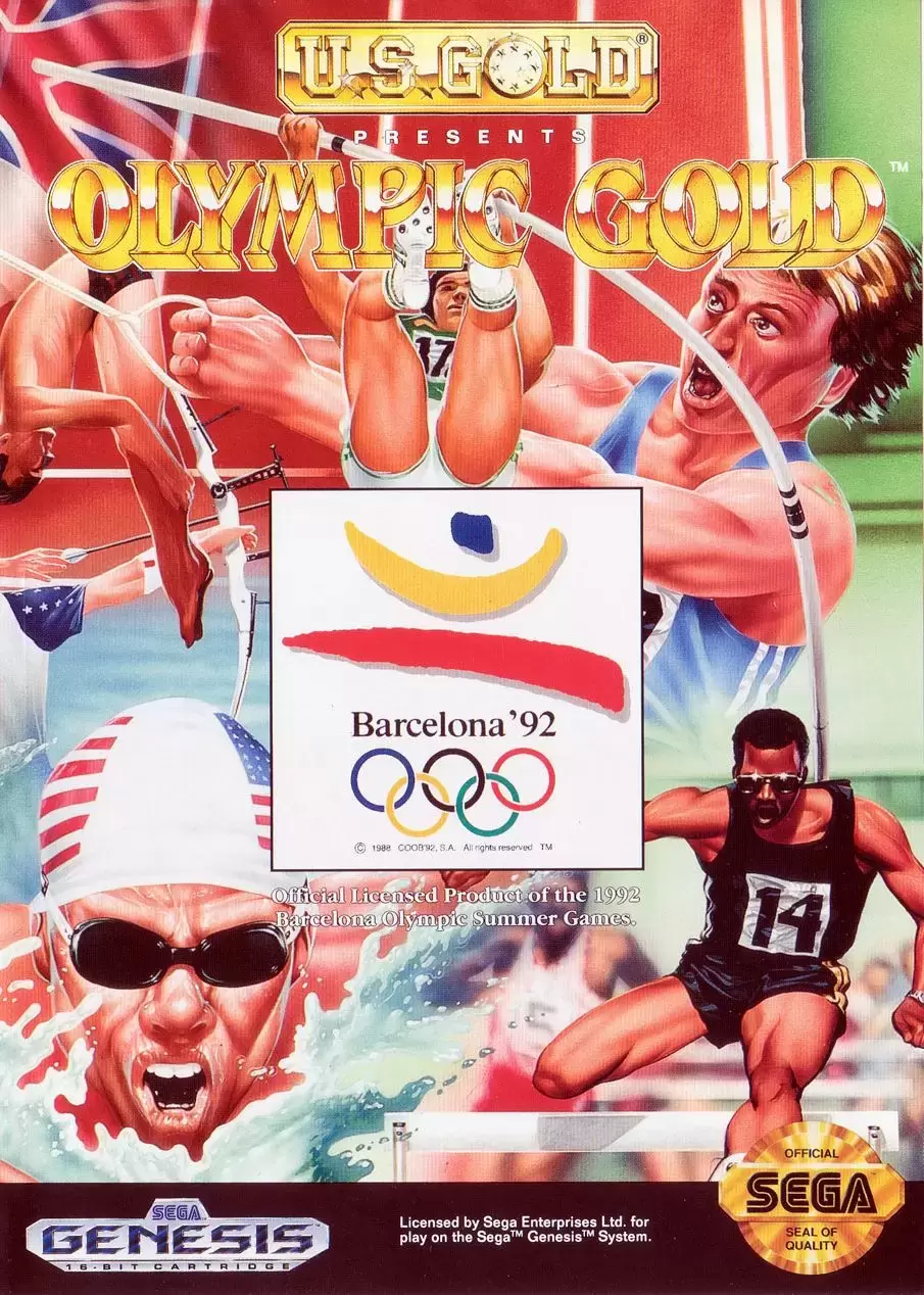 US - Jeux SEGA Genesis - Olympic Gold