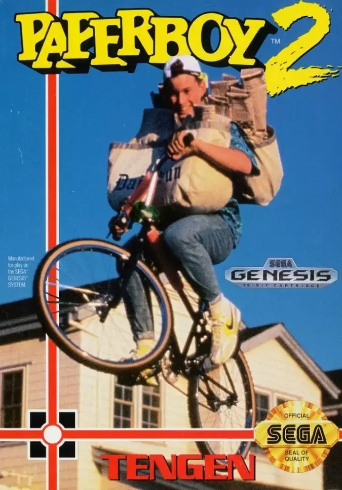 US - Jeux SEGA Genesis - Paperboy 2
