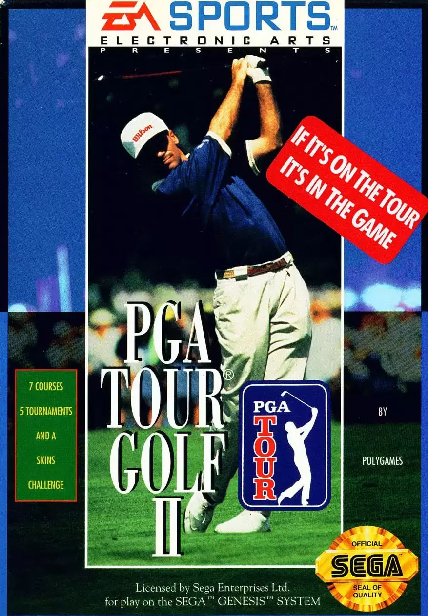 US - Jeux SEGA Genesis - PGA Tour Golf II