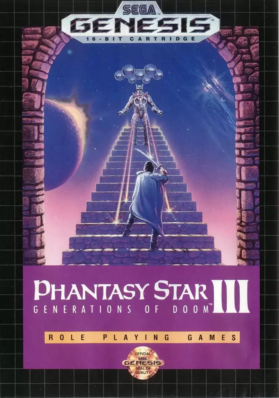 US - Jeux SEGA Genesis - Phantasy Star III: Generations of Doom