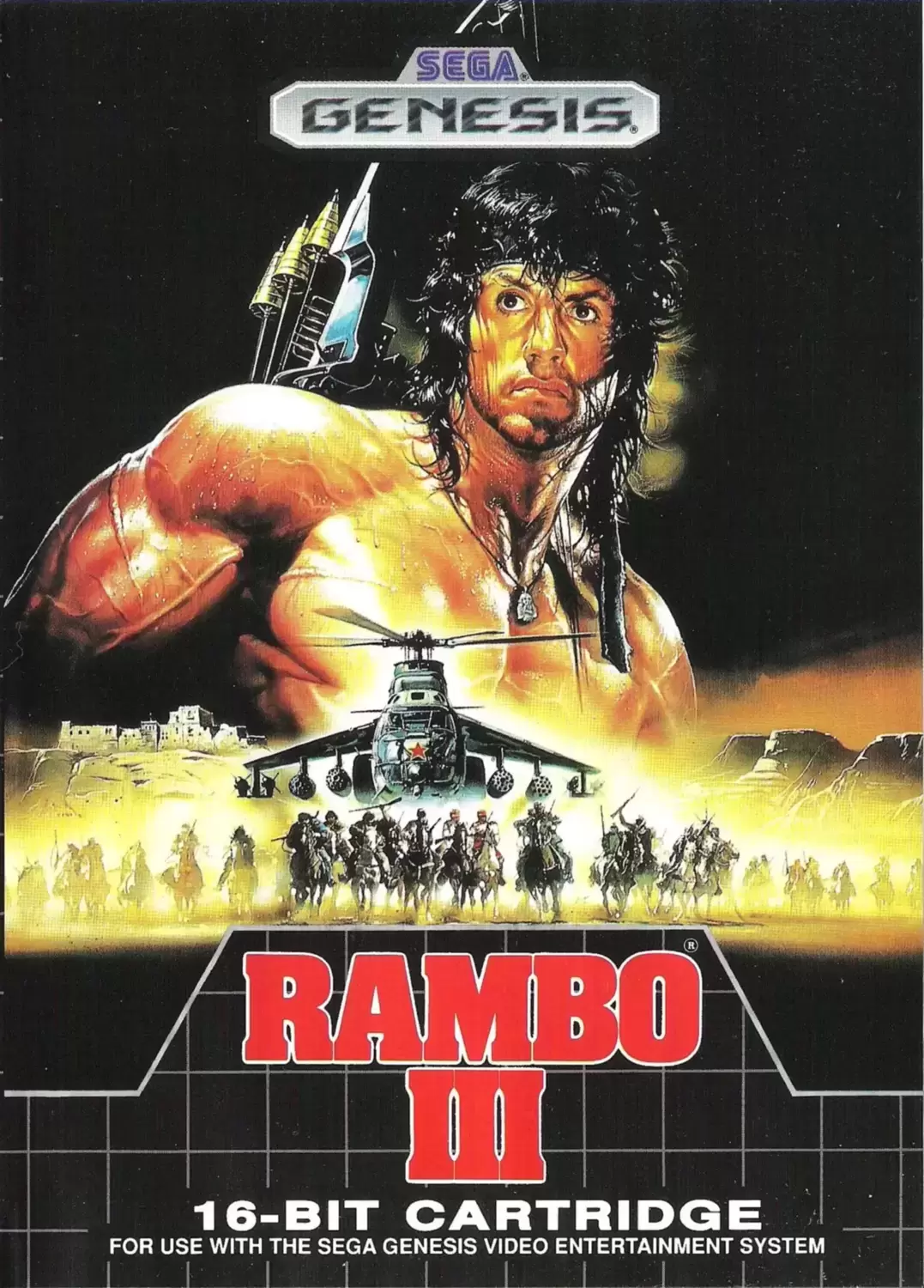 US - Jeux SEGA Genesis - Rambo III